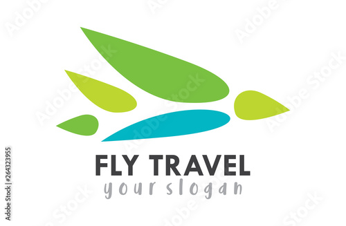 FLY TRAVEL LOGO