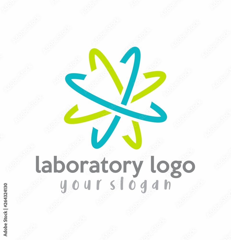 Obraz premium laboratory logo, colors