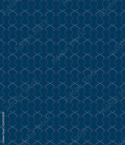 Background of Retro different vector seamless patterns tiling