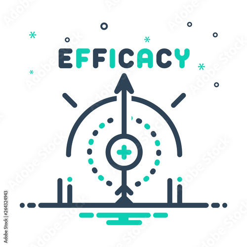 Mix line icon for efficacy 