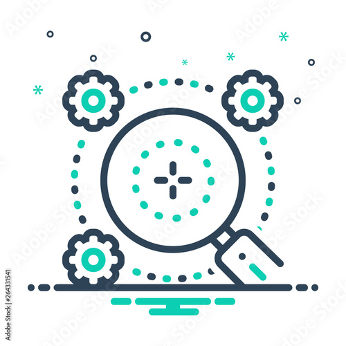 Mix line icon for generalities