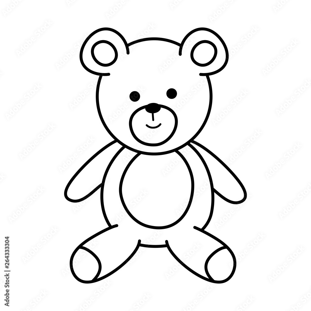 cute bear teddy icon cute bear teddy icon