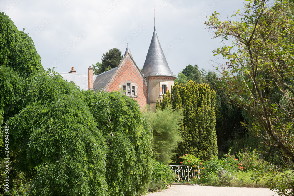 château de Balaine dans l'Allier en France