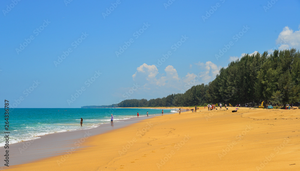 Sand beach on Phuket Island, Thailand