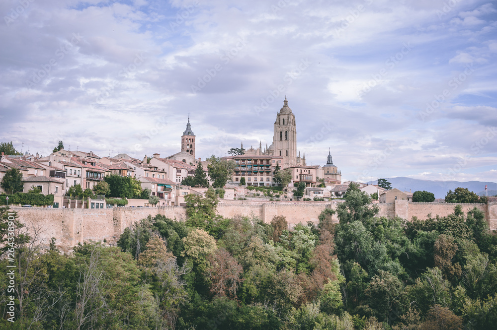 view of Segovia, Spain