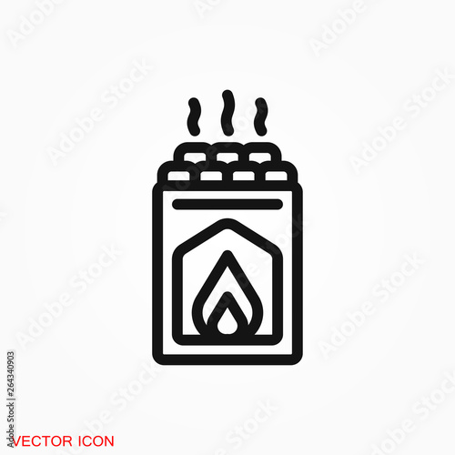 Sauna icon vector sign symbol for design