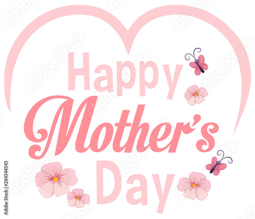 happy mother's day template
