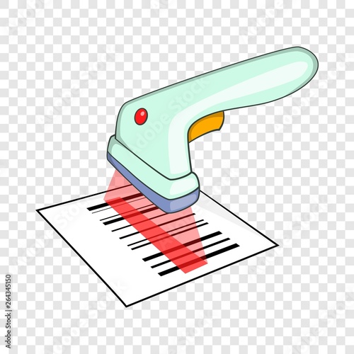 Scanner icon. Isometric illustration of scanner vector icon for web