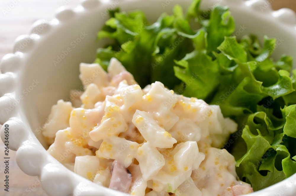 ホッキ貝のサラダ ホッキ貝のサラダ