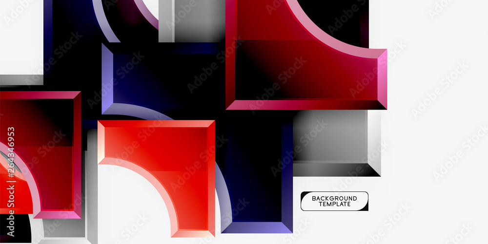 Geometric shapes abstract background Geometric shapes abstract background