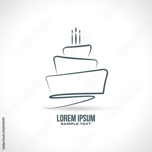 Birthday Cake Vector