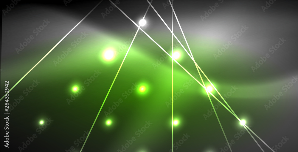 Neon glowing lines, magic energy space light concept, abstract background wallpaper design Neon glowing lines, magic energy space light concept, abstract background wallpaper design