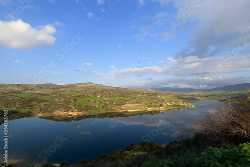 View of Evretou Dam, Paphos, Cyprus