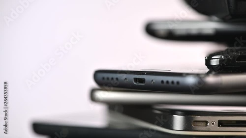 Outdated models of mobile phones and smartphones