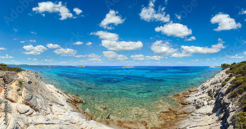 Aegean sea coast, Chalkidiki, Greece