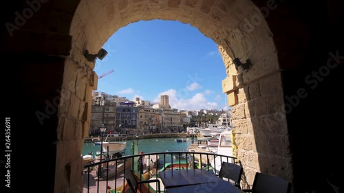 Spinola bay in St Julien's, near Valletta, Malta photo