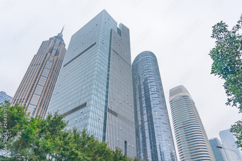 skyscrapers in Guangzhou