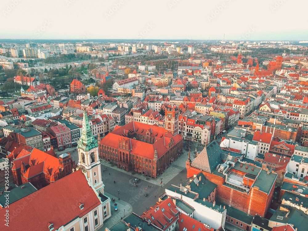 Sunset in Torun