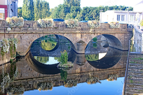 Bridge over the River Ouden, Segre, France
