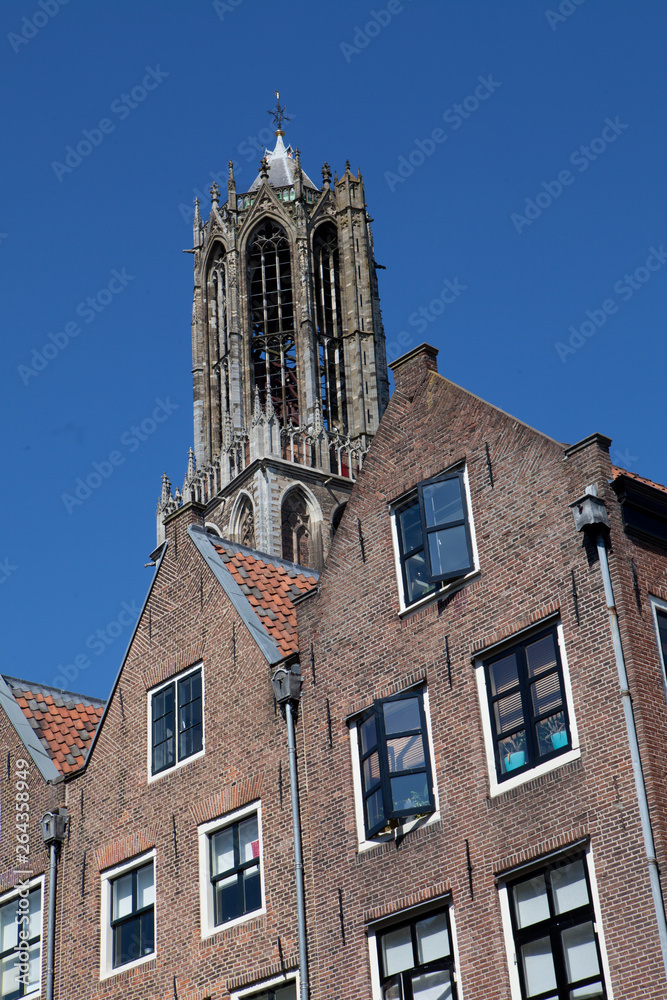 Utrecht city Netherlands Tower the DOM