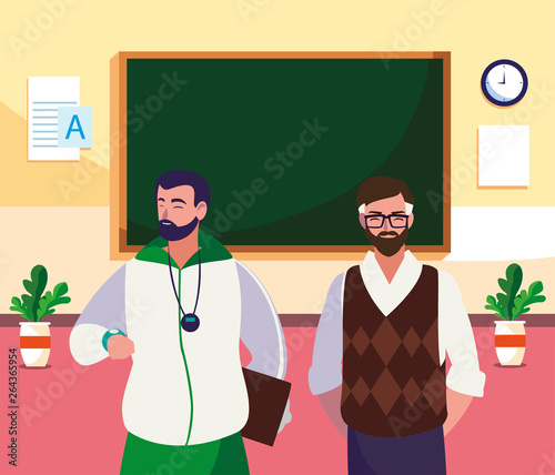 teachers classic and sports in the classroom