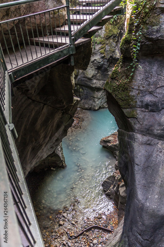 Exursion in the orrido bellano canyon photo