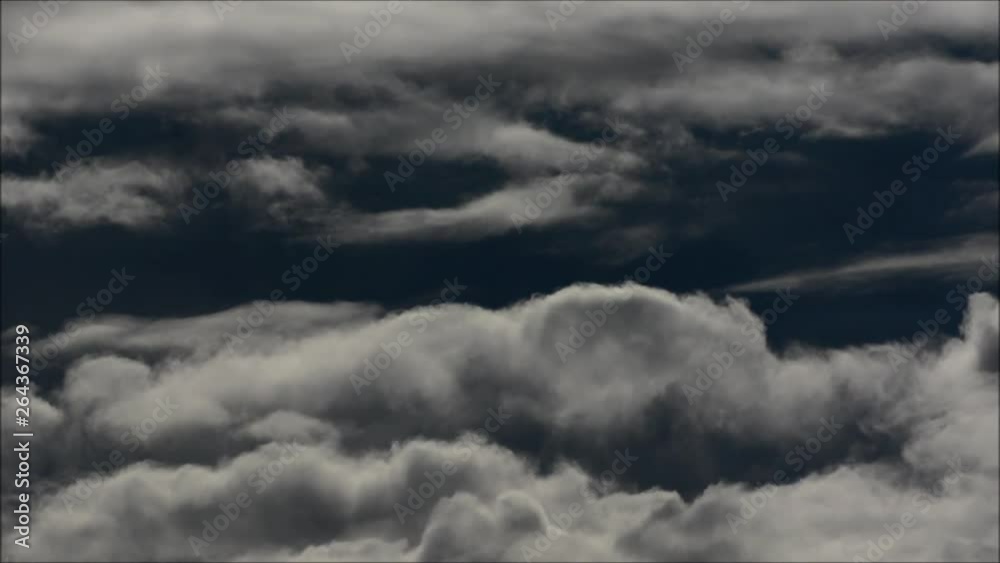 Evening Clouds in Berlin and Brandenburg, Germany