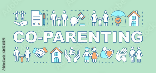 Co-parenting concepts banner