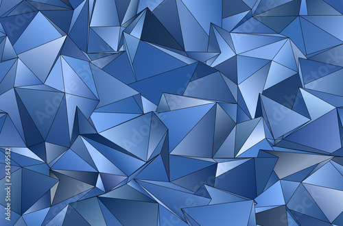 Abstract Low-Poly background. triangulated texture. Design 3d. Polygonal geometrical pattern. Triangular modern style