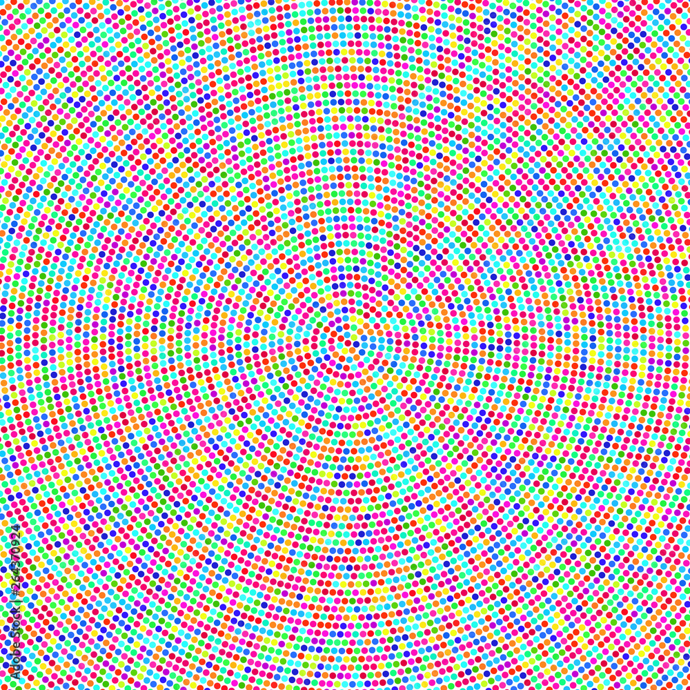 Multicolored circles on a white background Multicolored circles on a white background