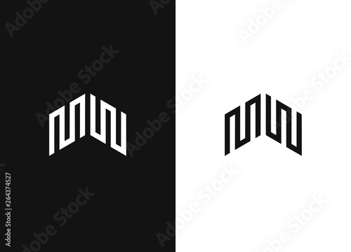 Black white version of the design element