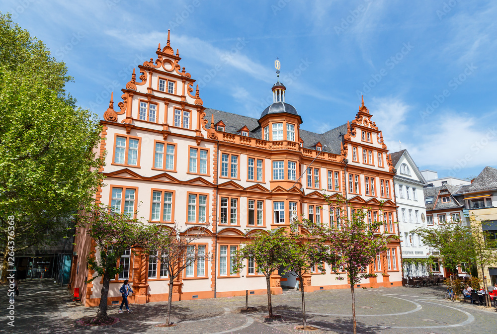 Mainz, das Gutenberg-Museum. 24.04.2019.