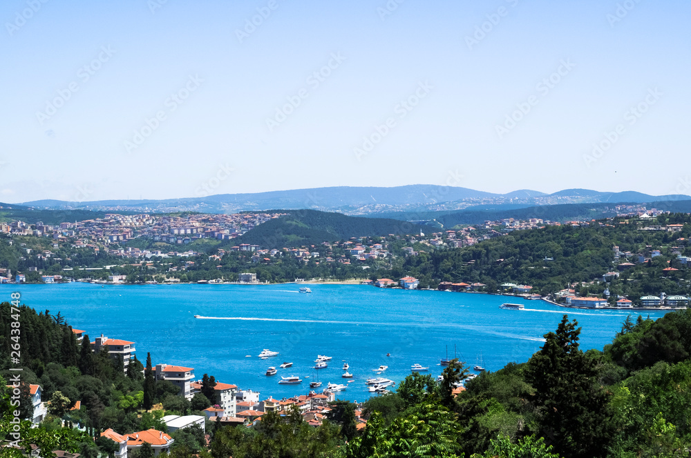 View from above istanbul, Bebek