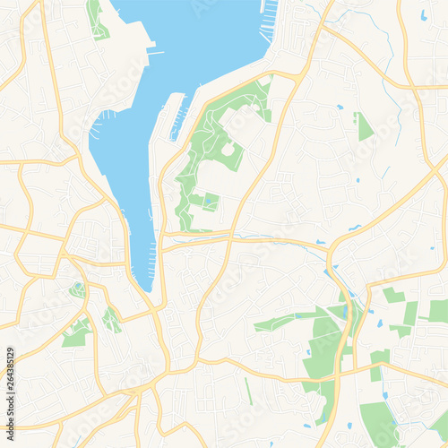 Flensburg  Germany printable map