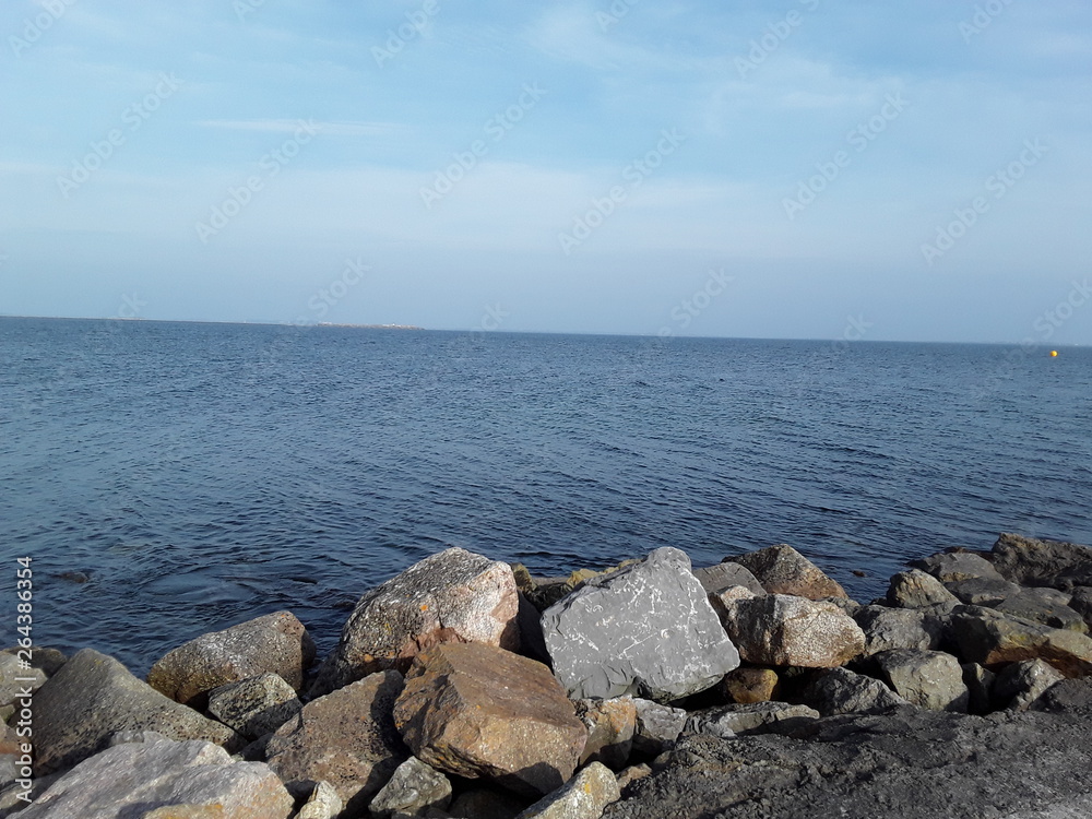Beach, sea, water, sky, blue, scenary, rocks Beach, sea, water, sky, blue, scenary, rocks