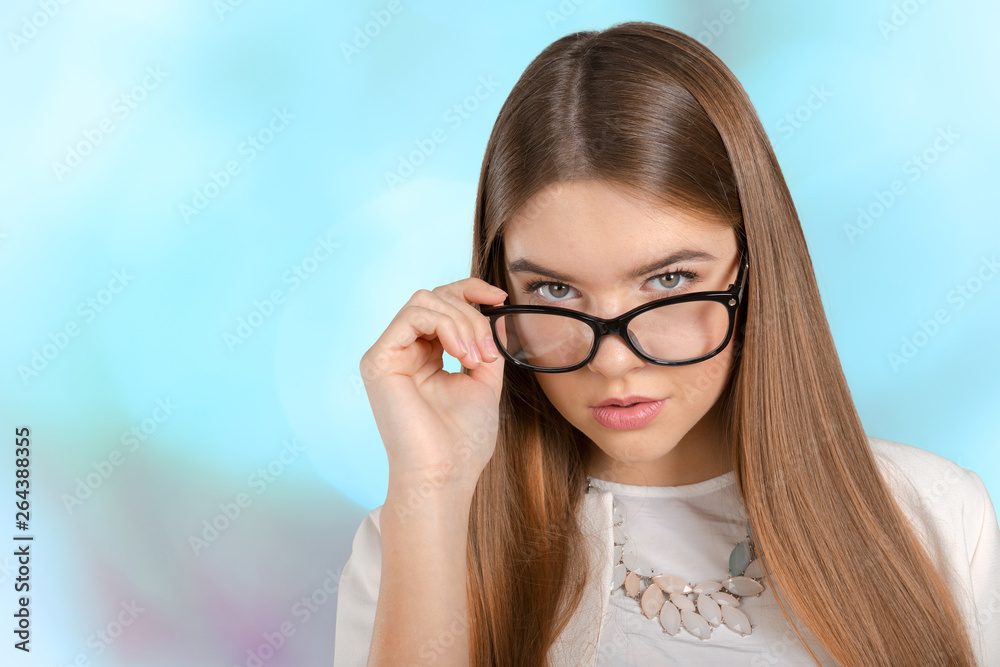 Caucasian businesswoman portrait