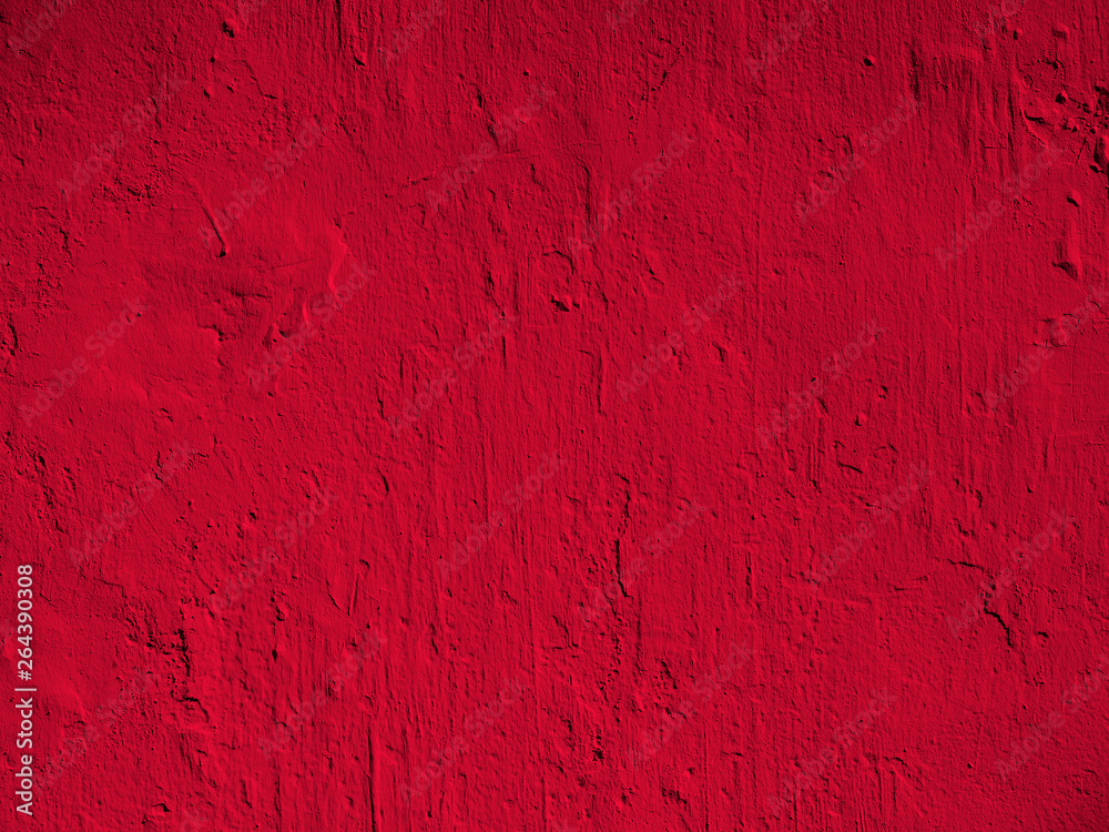Obraz premium red paint wall background