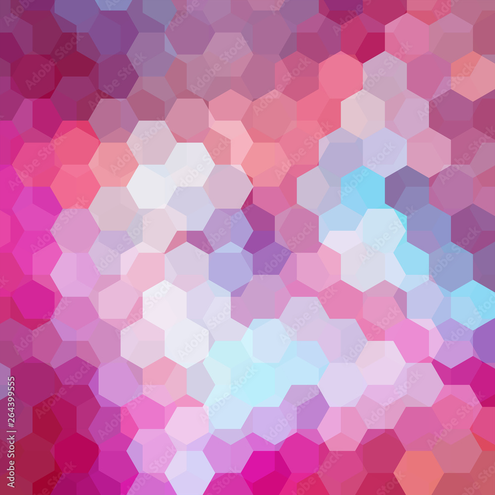 Background of pink, purple geometric shapes. Mosaic pattern. Vector EPS 10. Vector illustration Background of pink, purple geometric shapes. Mosaic pattern. Vector EPS 10. Vector illustration