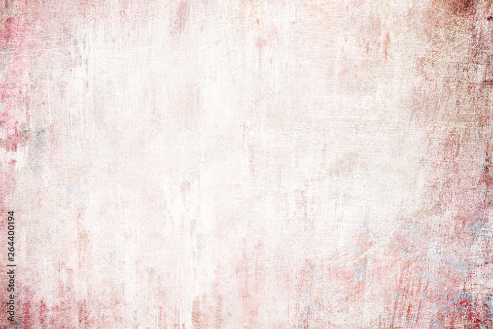Old pink metallic wall background or texture
