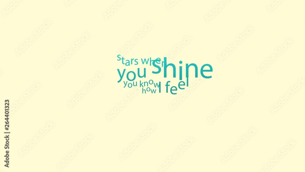 you shine feel text infographics you shine feel text infographics