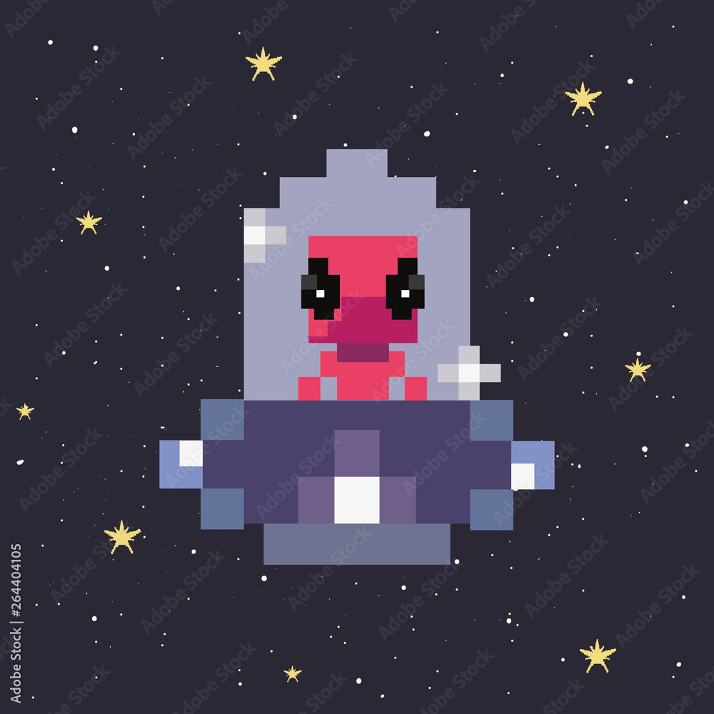 Naklejka premium video game retro