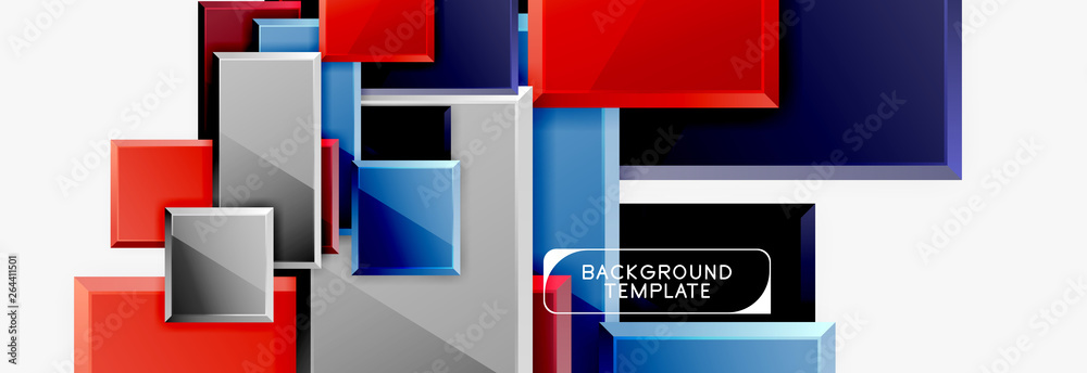 Minimal square banner abstract background Minimal square banner abstract background