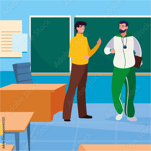 teachers classic and sports in the classroom