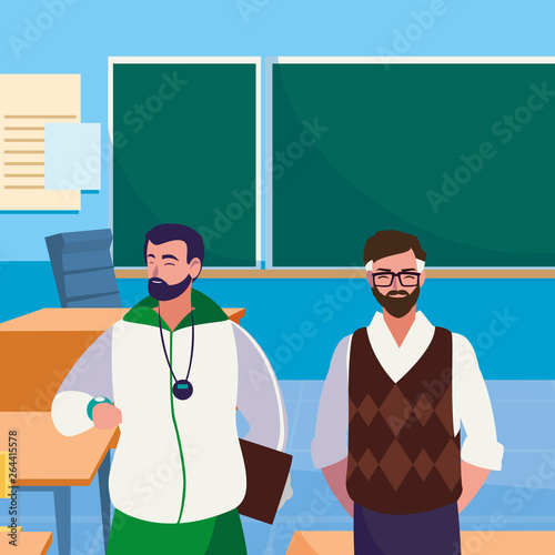 teachers classic and sports in the classroom
