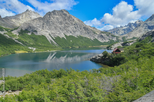 lake in mountains