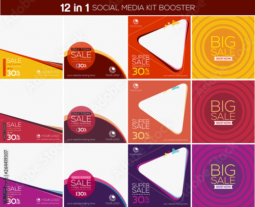 Multipurpose social media kit booster