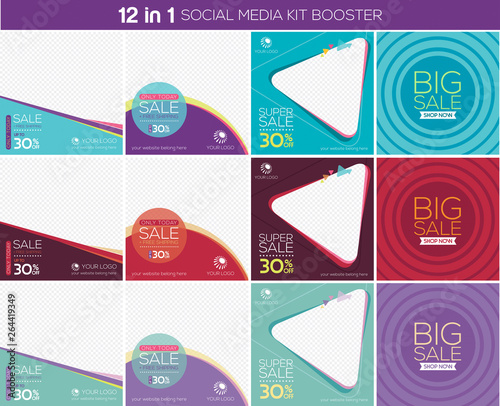 Multipurpose social media kit booster