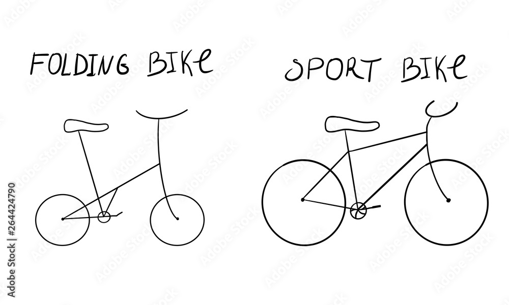 Bikesport folding online bike