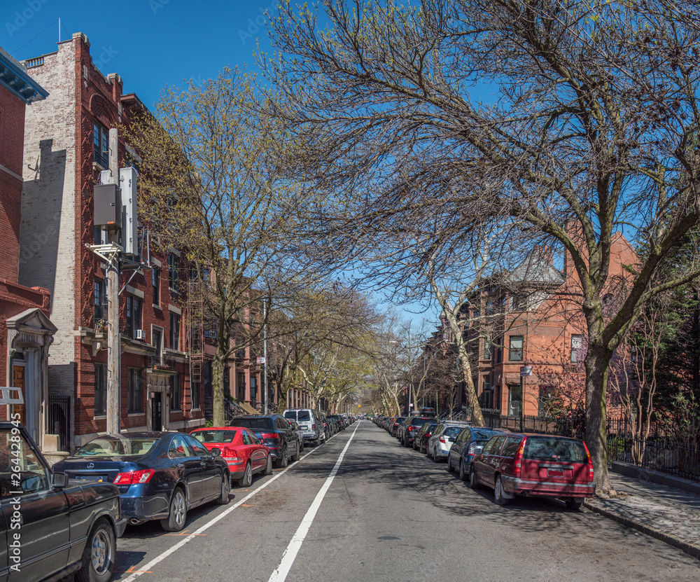 Obraz premium Brooklyn im April