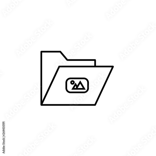 Image Folder Vector Icon